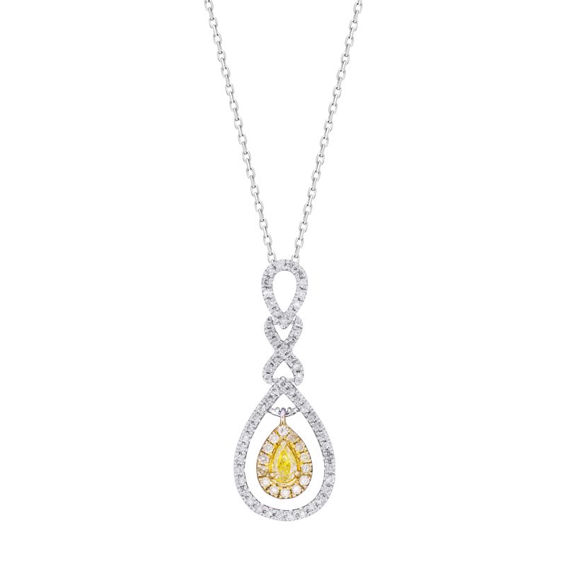 Trena Fancy Diamond Necklace